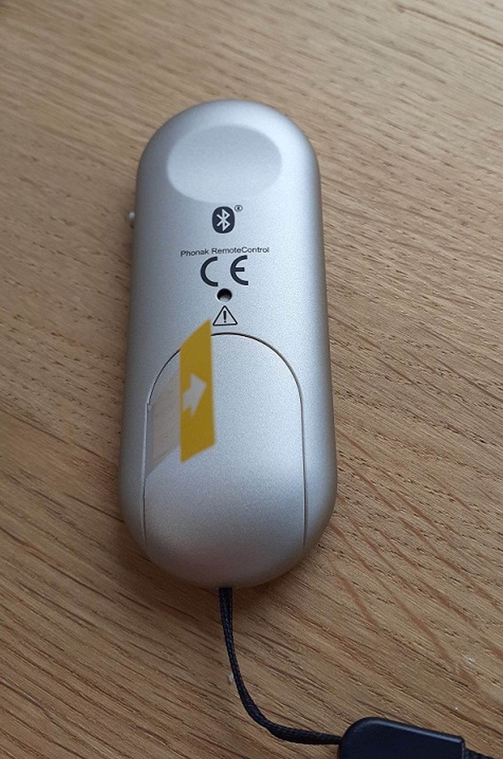 Phonak Remote Control Rückseite