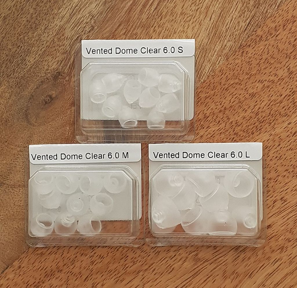 Phonak vented dome clear alle Größen
