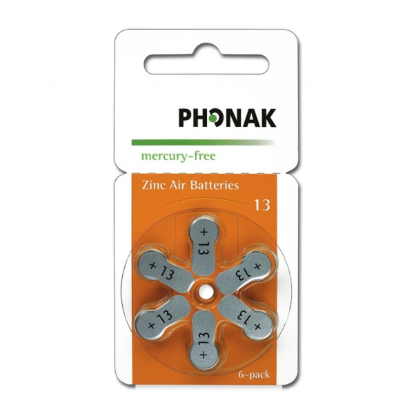Phonak Hörgerätebatterien 13