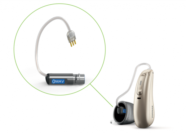 Phonak ActiveVent Receiver für Hörgeräte